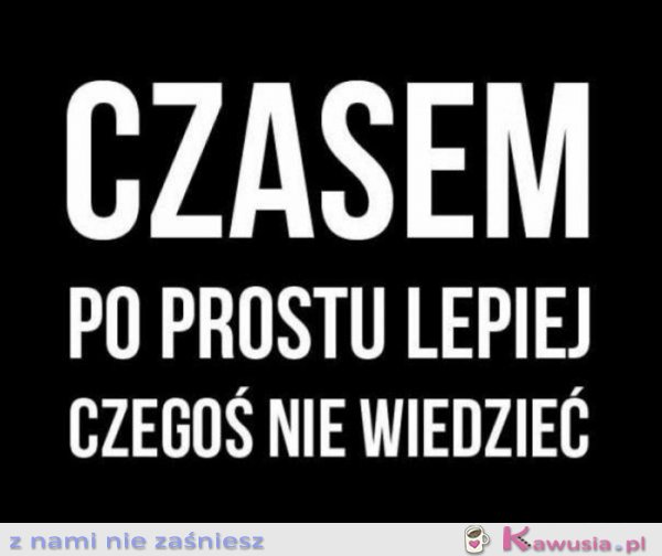 Czasem po prostu