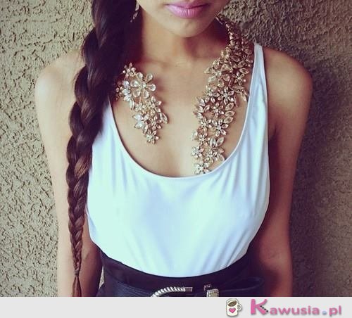 Oryginalna, piękna kolia