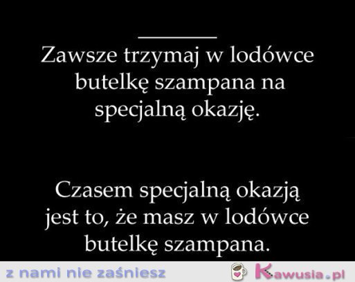 Zawsze jest okazja