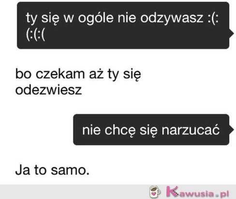 Narzucanie się...