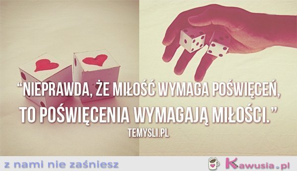 Nieprawda, że miłość