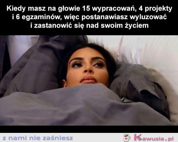 Dobra muszę trochę wyluzować