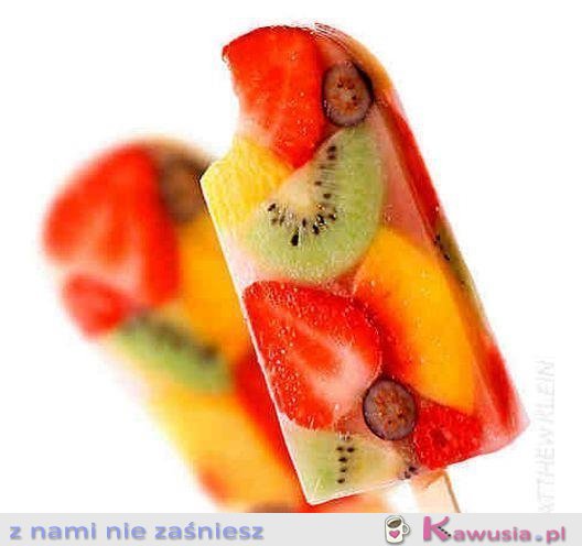 Lody owocowe