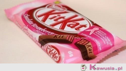 Truskawkowy Kit Kat - spróbowałybyście?