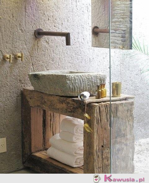 łazienka stylizowana na dawne czasy
