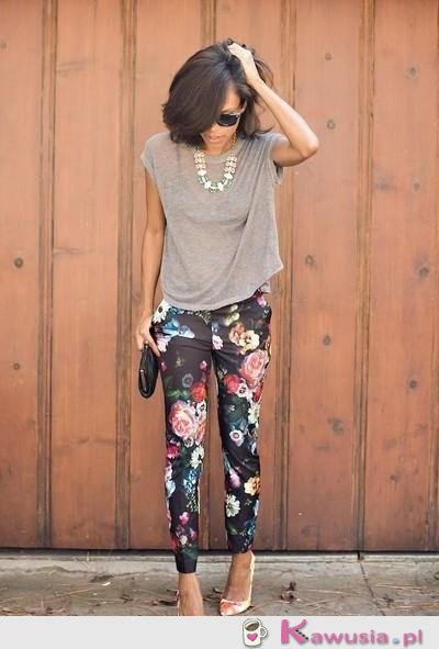 Floral look