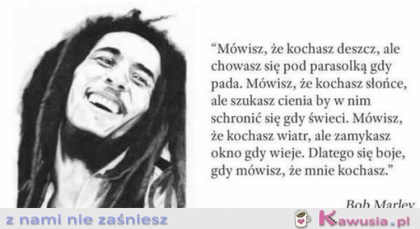 M&oacute;wisz, że kochasz deszcz...