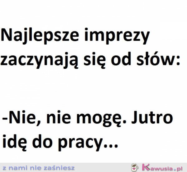 Najlepsze imprezy