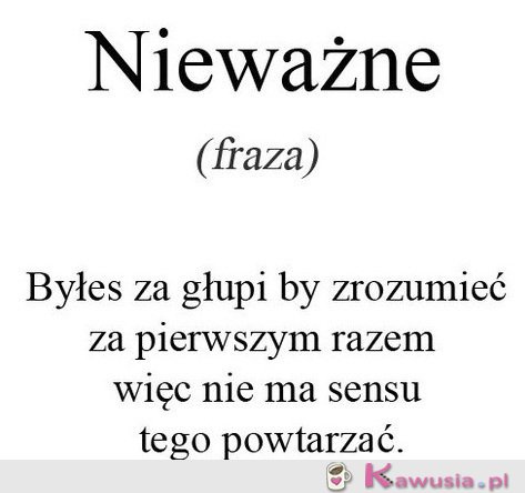 Nieważne