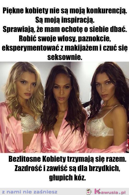 Piękne kobiety nie są mają konkurencją