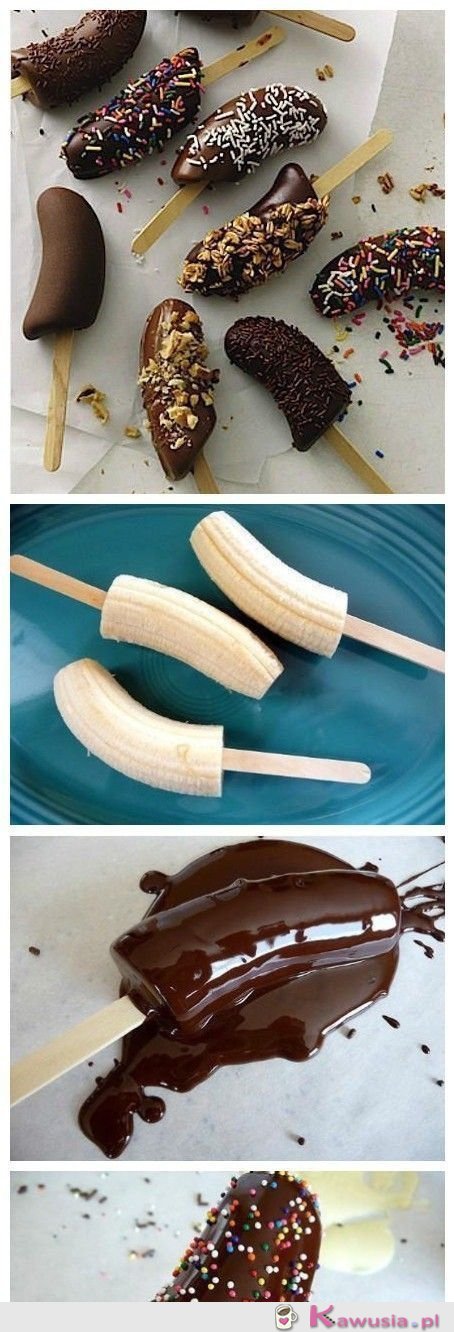 Banan w czekoladzie