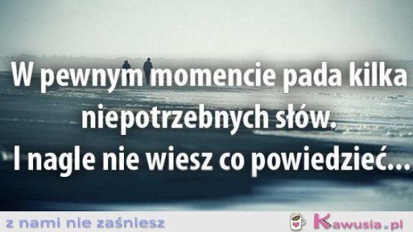 W pewnym momencie