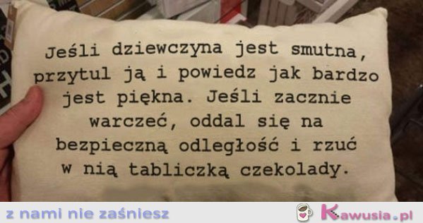 Jeśli dziewczyna jest smutna