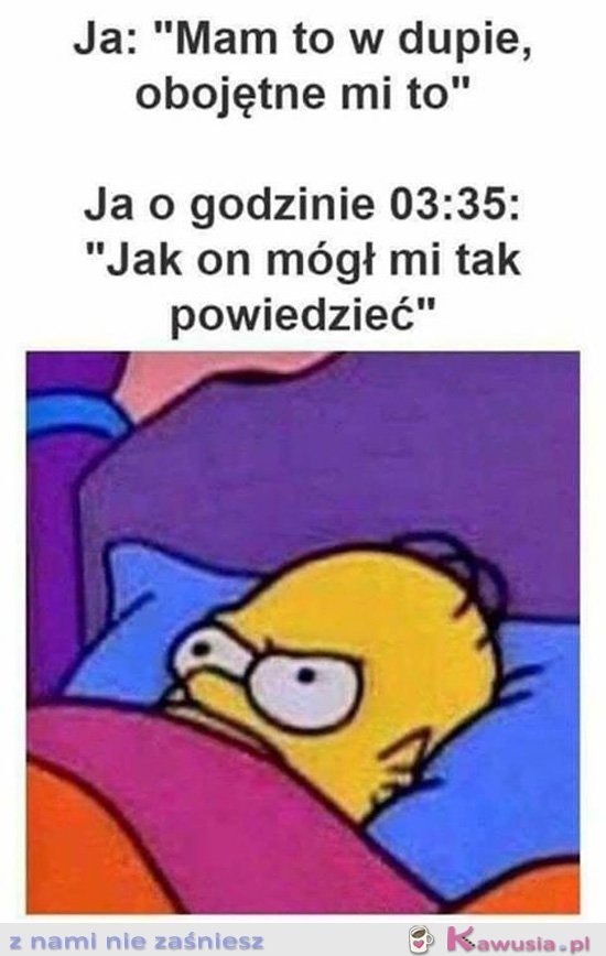 Jak on tak mógł...