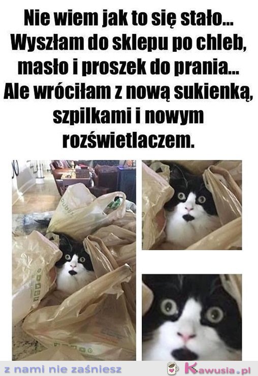 To się stało tak szybko.