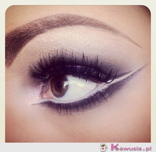 śliczny make up