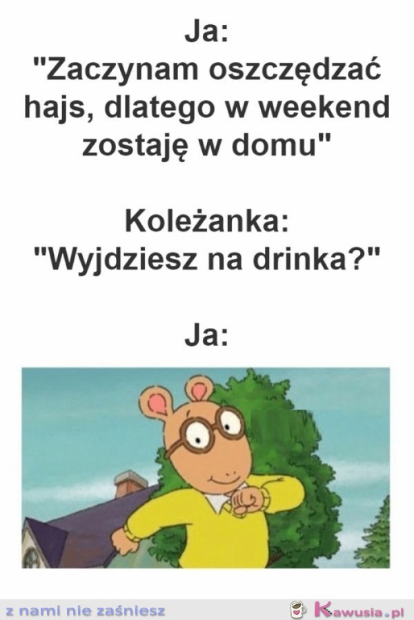 Zaczynam oszczędzać hajs