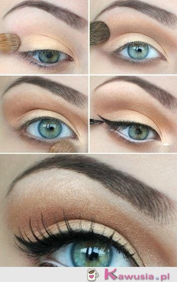 śliczny make up
