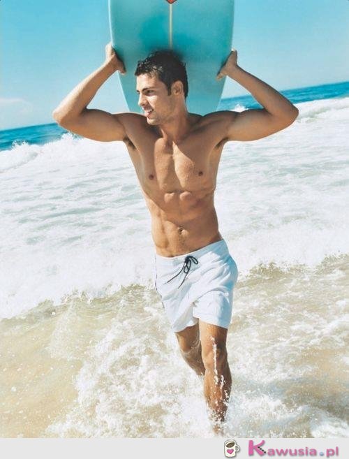 Fajny surfer