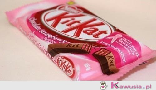 Truskawkowy Kit Kat - spróbowałybyście?