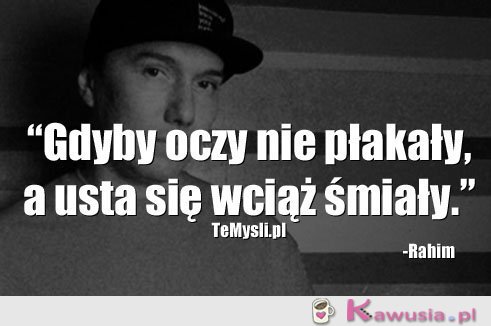 Gdyby oczy nie płakały