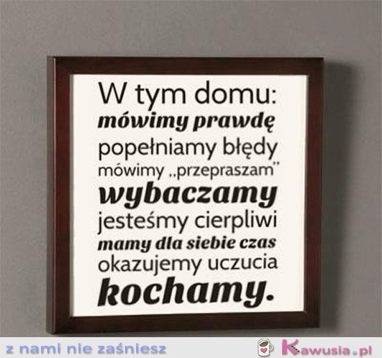 Zasady domowe