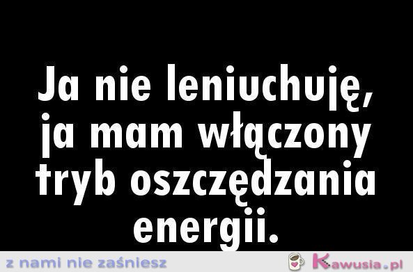 Tryb oszczędzania energii