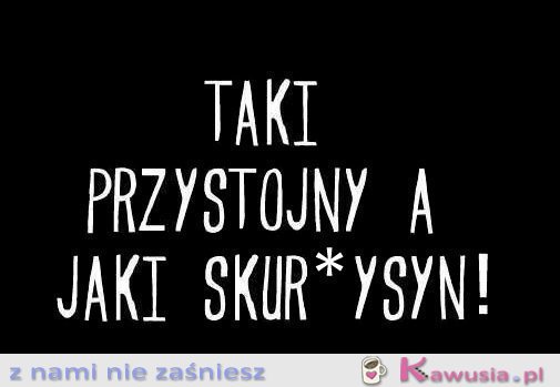 Taki przystojny