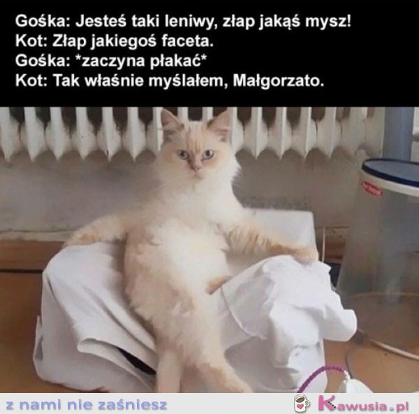 Tak właśnie myślałem Małgorzato