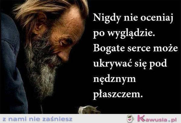 Nigdy nie oceniaj