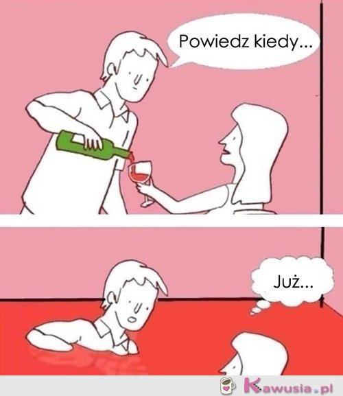 Wina poproszę