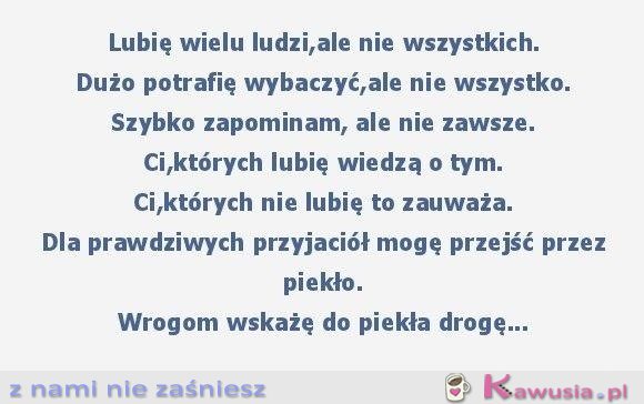 Ale nie wszystko