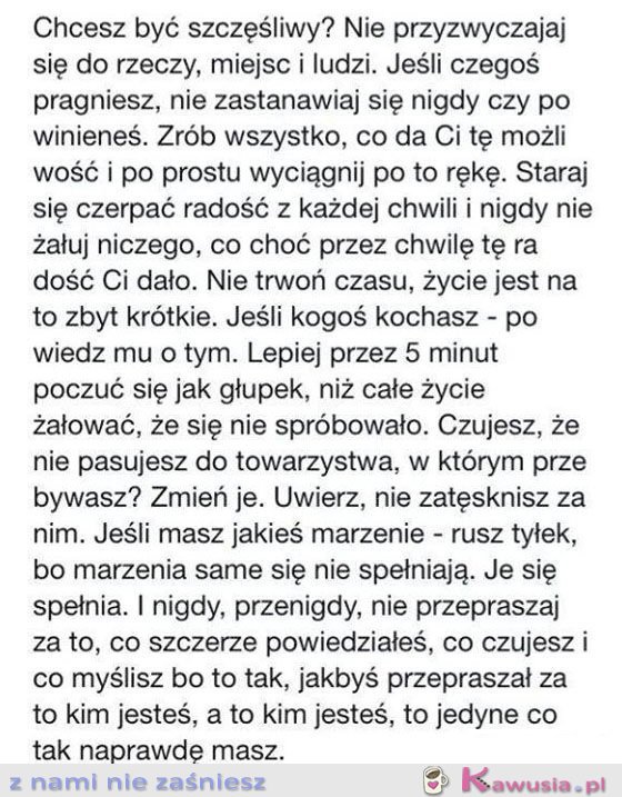 Sposób na szczęście