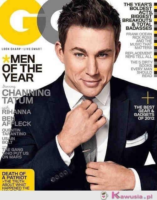 Elegancki Channing dla GQ