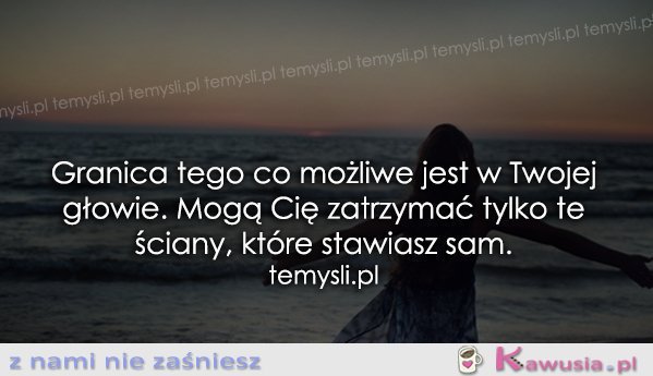 Granica tego, co możliwe jest...