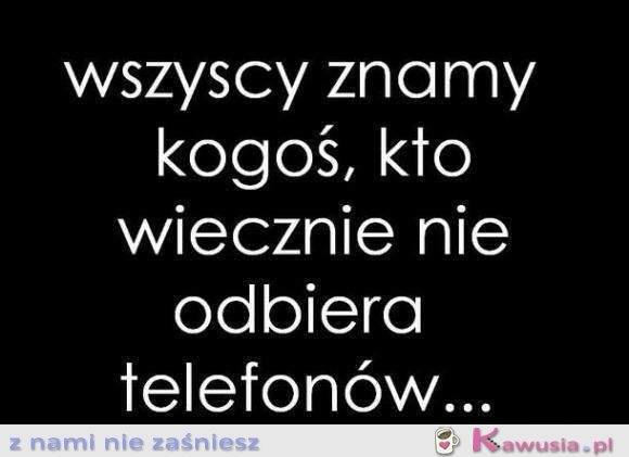 Wszyscy znamy kogoś