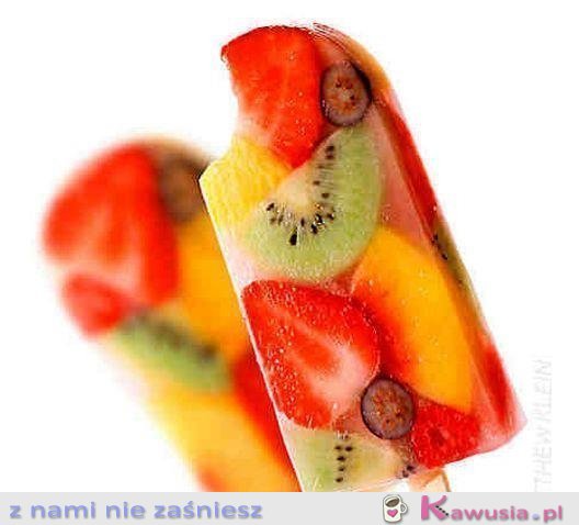 Lody owocowe