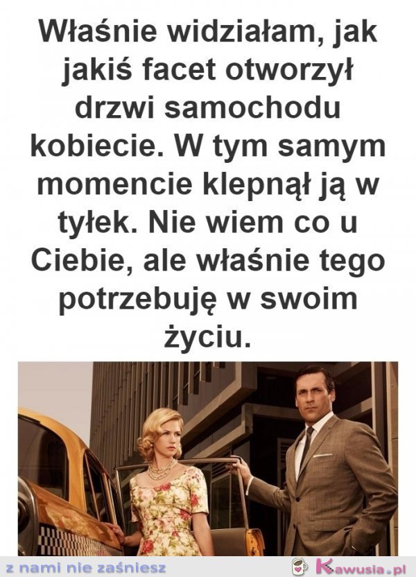 Właśnie tego potrzebuję
