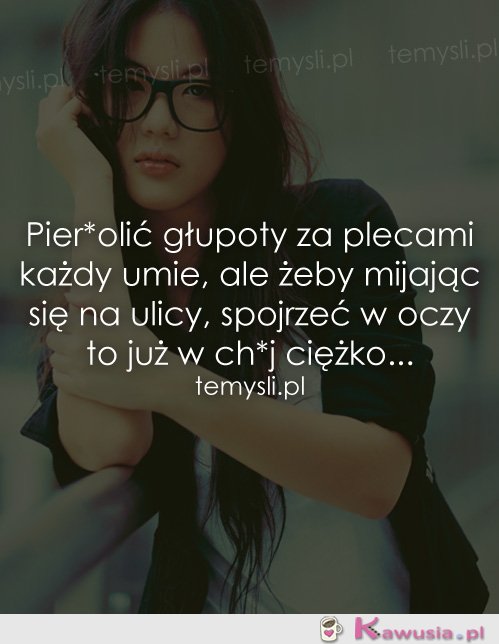 Ale żeby...