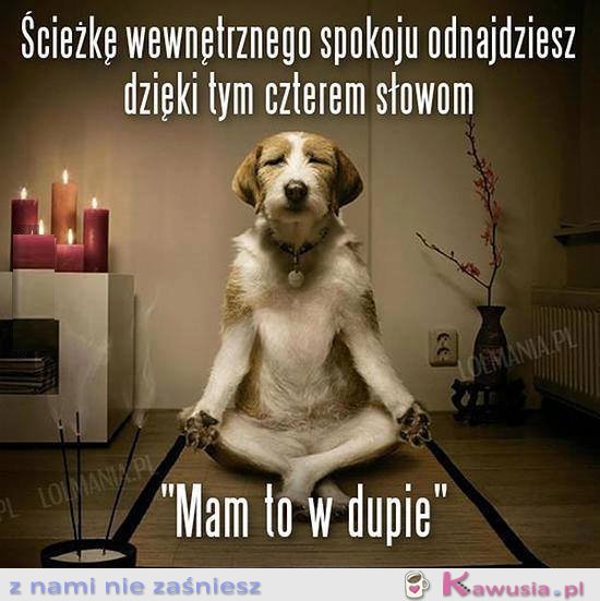 Ścieżka wewnętrznego spokoju