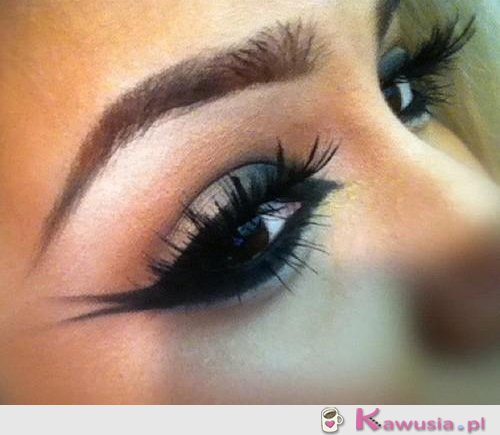 śliczny make up