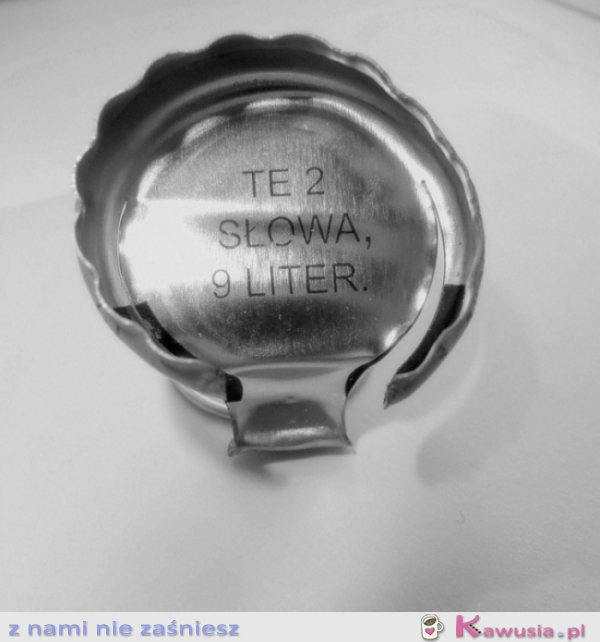 2 słowa, 9 liter...
