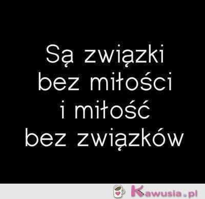 Są związki bez miłości