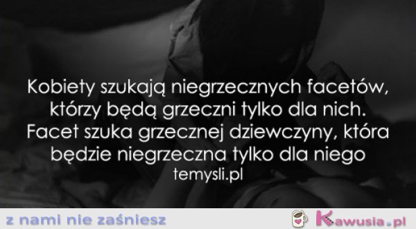 Kogo szukają kobiety i faceci...