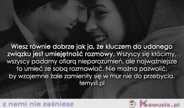 Wiesz równie dobrze jak ja, że...