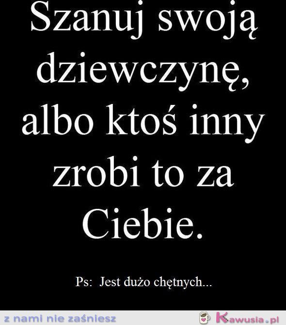 Szanuj swoją dziewczynę