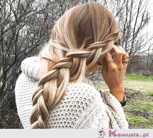Piękna fryzurka