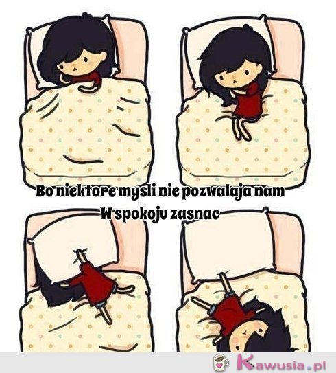 Bo niektóre myśli...