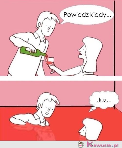 Wina poproszę