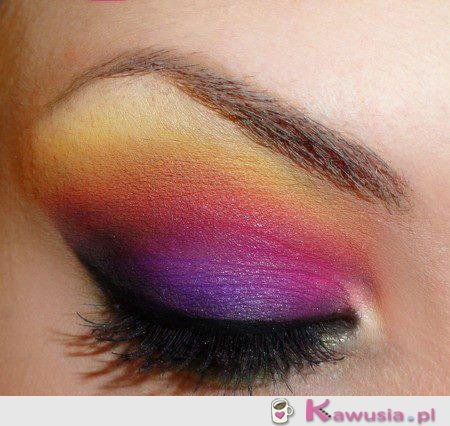 śliczny make up